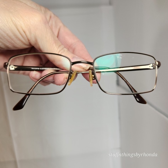 RALPH LAUREN 1036 SQUARE FULL RIM  EYEGLASSES FRAMES 55-18-140 Made In ITALY - Picture 10 of 10